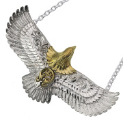 イーグル アラベスク シルバー ペンダント (トップのみ) ネックレス メンズ シルバー925 アクセサリー[シルバーペンダント]