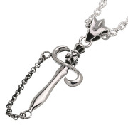 チェーンダガー ペンダント ≪トップのみ≫ ソード メンズ ネックレス シルバー アクセサリー ミニチュア [シルバーペンダント]