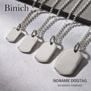 ノーネーム ドッグタグ ペンダント ≪トップのみ≫ メンズ シルバー アクセサリー IDタグ [シルバーペンダント]