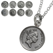 アンティーク コイン ペンダント ≪トップのみ≫ メンズ ネックレス シルバー アクセサリー 本物の硬貨 [シルバーペンダント]