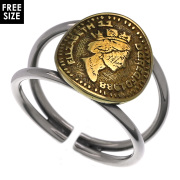 エリザべス コイン リング シルバー アクセサリー 指輪   [シルバーリング]