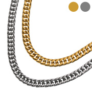 5mm 4面カット 喜平 チェーン ネックレス 55cm 75cm B系 ネックレス [ステンレスチェーン]