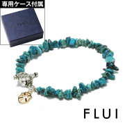FLUI (フルイ) ブランド ターコイズストーン ブレスレット メンズ アクセサリー CULTURAL FLUI カルトラルフルイ