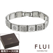 FLUI (フルイ) ブランド リヴュレット ブレスレット メンズ アクセサリー CULTURAL FLUI カルトラルフルイ [シルバーブレスレット]
