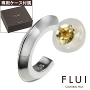 FLUI (フルイ) ブランド リップル ピアス メンズ アクセサリー 男性 CULTURAL FLUI カルトラルフルイ [シルバーピアス] 片耳用(1個売り)
