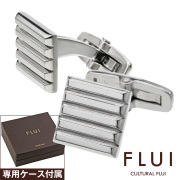 FLUI (フルイ) ブランド バゲット カット カフス メンズ アクセサリー カフスボタン CULTURAL FLUI カルトラルフルイ