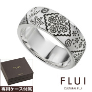 FLUI (フルイ) ブランド リヴュレット リング 甲丸 メンズ アクセサリー ペイズリー CULTURAL FLUI カルトラルフルイ [シルバーリング]