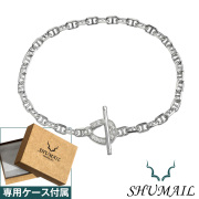 SHUMAIL (シュメール) ブランド ジルコニア ホースシュー ブレスレット 馬蹄 メンズ レディース [シルバーブレスレット]