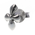 シルバーピアス メンズ クロス シルバー アクセサリー[シルバーピアス] 片耳用 (1個売り)