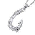 ハワイアン フィッシュフック ペンダント ≪トップのみ≫ メンズ ネックレス シルバー アクセサリー [シルバーペンダント]