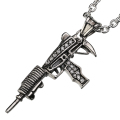 マシンガン ペンダント ≪トップのみ≫ メンズ ネックレス シルバー アクセサリー ミニチュア [シルバーペンダント]