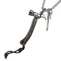 ペグ ハンマー ＆ ペグ ペンダント セット ≪トップのみ≫ メンズ ネックレス シルバー ブロンズ ブラス アクセサリー ミニチュア [シルバーペンダント]
