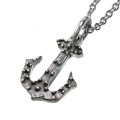 燻し アンカー スタッズ ペンダント ≪トップのみ≫ メンズ ネックレス シルバー アクセサリー 錨 いかり [シルバーペンダント]