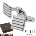 FLUI (フルイ) ブランド バゲット カット カフス メンズ アクセサリー カフスボタン CULTURAL FLUI カルトラルフルイ
