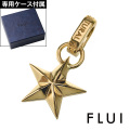 FLUI (フルイ) ブランド ゴールド エッジ スター ペンダントトップ ペンダント トップ メンズ 星 アクセサリー CULTURAL FLUI カルトラルフルイ
