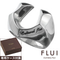 FLUI (フルイ) ブランド エッジ ホースシュー ピンキー リング メンズ アクセサリー CULTURAL FLUI カルトラルフルイ [シルバーリング]