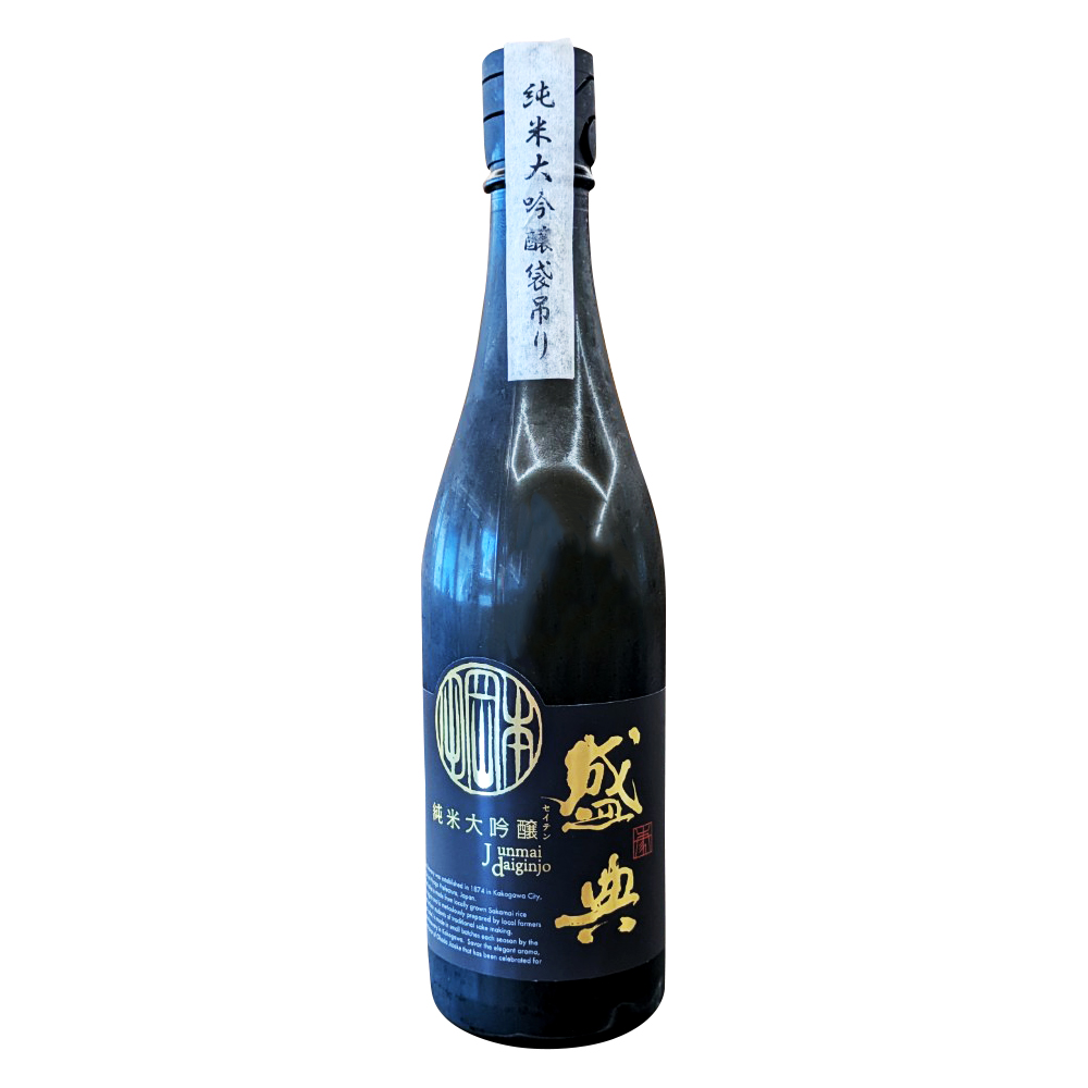 金鵄盛典 純米大吟醸袋吊り　720ml　純米大吟醸酒　【合名会社岡田本家】