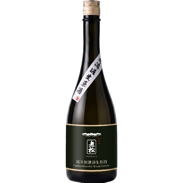 老松　純米無濾過生原酒　720ml　純米酒【伊丹老松酒造株式会社】