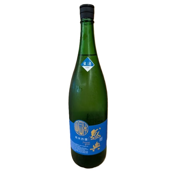 金鵄盛典 純米吟醸 生原酒　1800ml　純米吟醸酒　【合名会社岡田本家】