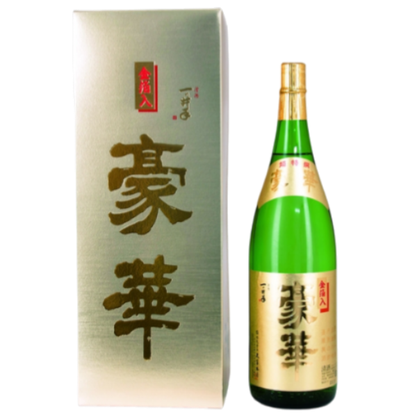 一の井手　豪華（金箔入）1800ml【株式会社 久家本店】
