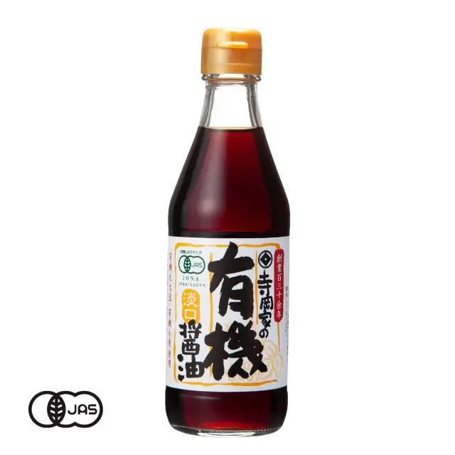 有機JAS認証 寺岡家の有機醤油濃口 寺岡有機醸造 国産[300ml]《常温便》