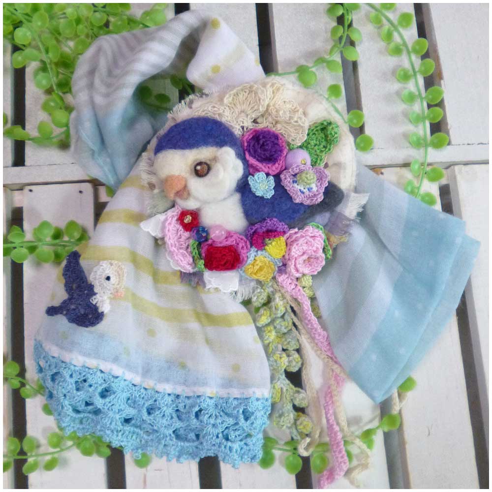 【あにまるめいと】★ガーゼストールセット／コザクラ