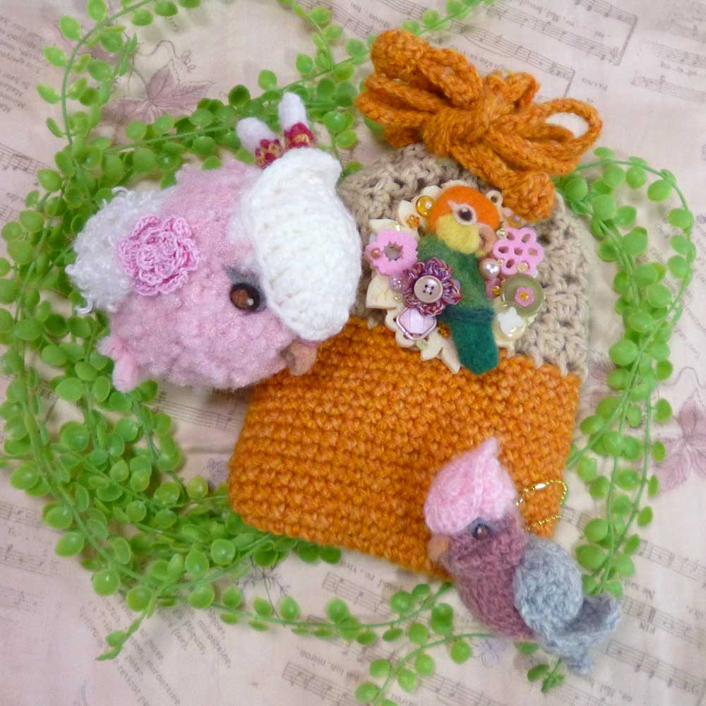 【あにまるめいと】★ギフトセット264B／クルマサカ、モモイロ、シロハラ