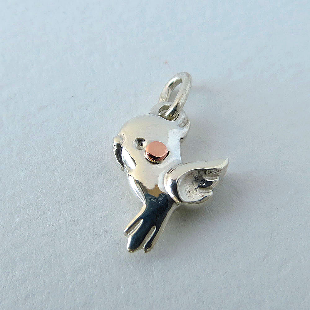 【HEE-HAW】シルバーチャーム/オカメインコ◆