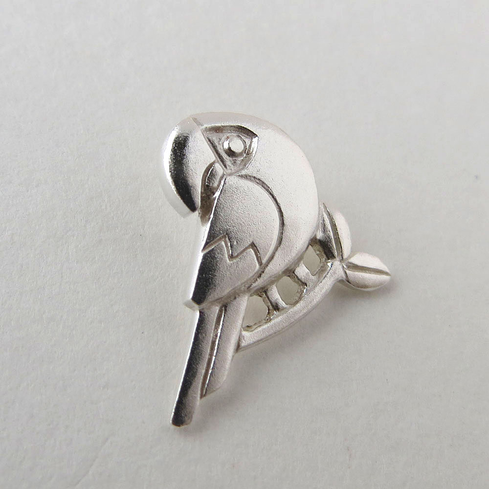 【HEE-HAW】シルバーミニTOP/コンゴウインコ◆