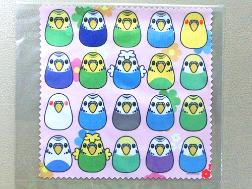 【Feather Tail】めがねふき2桃/セキセイ◆