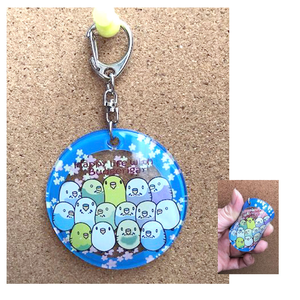 【まぢかるどりぃまぁ】やわらかホルダー/セキセイインコ◆