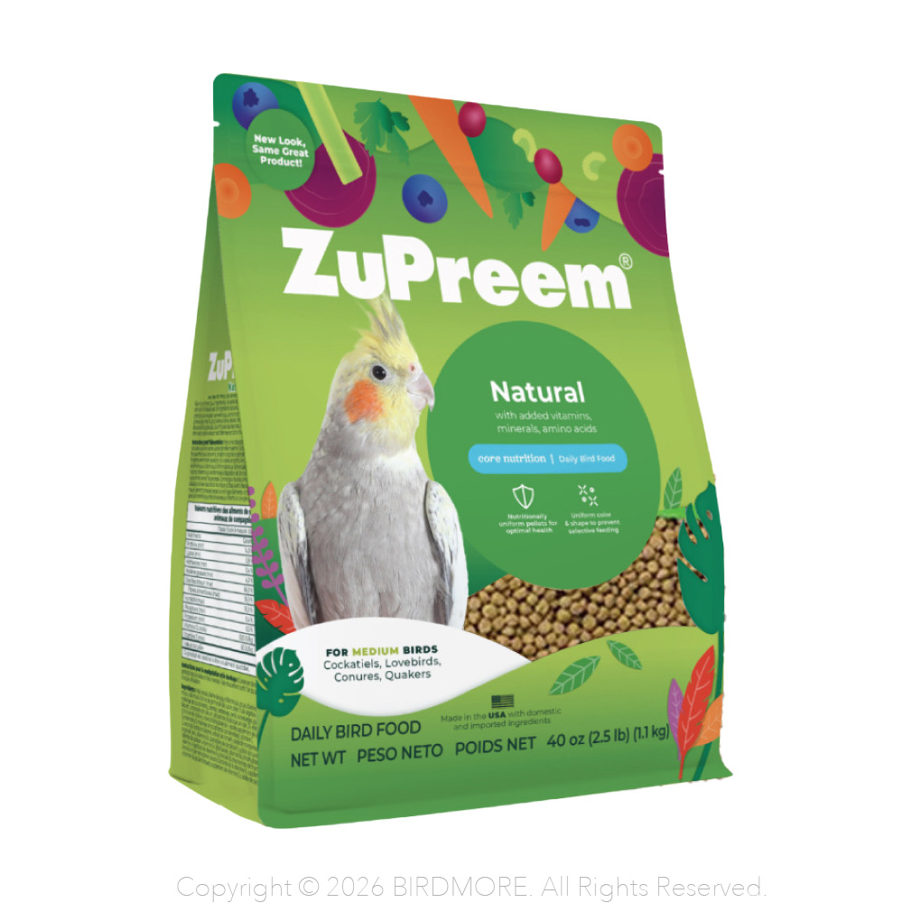 9990029【ズプリーム】ナチュラル　オカメインコ用1100g