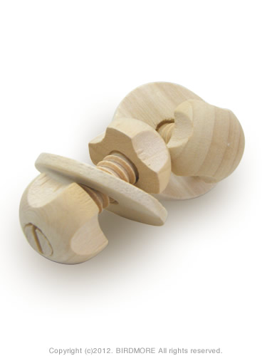 9991700【カワイ】天然木ウッドネジ(2個入り)