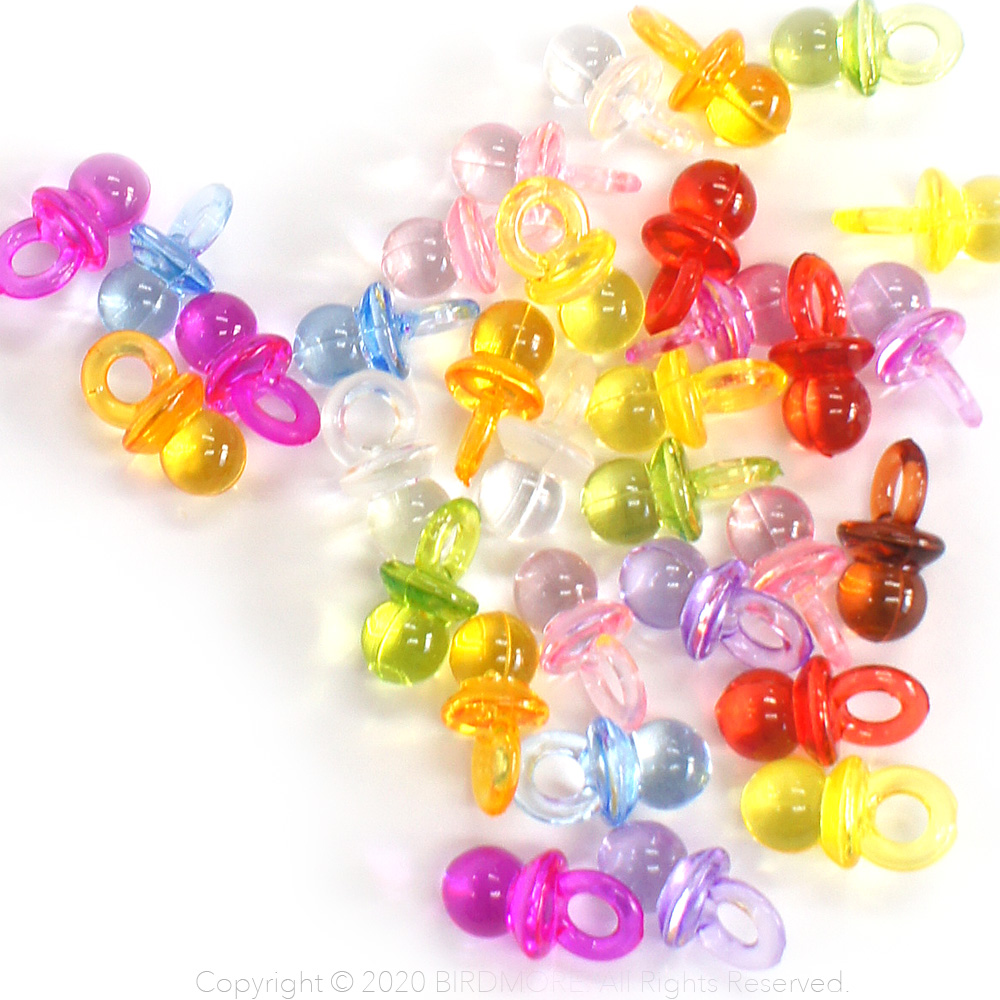 9992095 おしゃぶりビーズ6個組◇ 鳥専門店 BIRD MORE