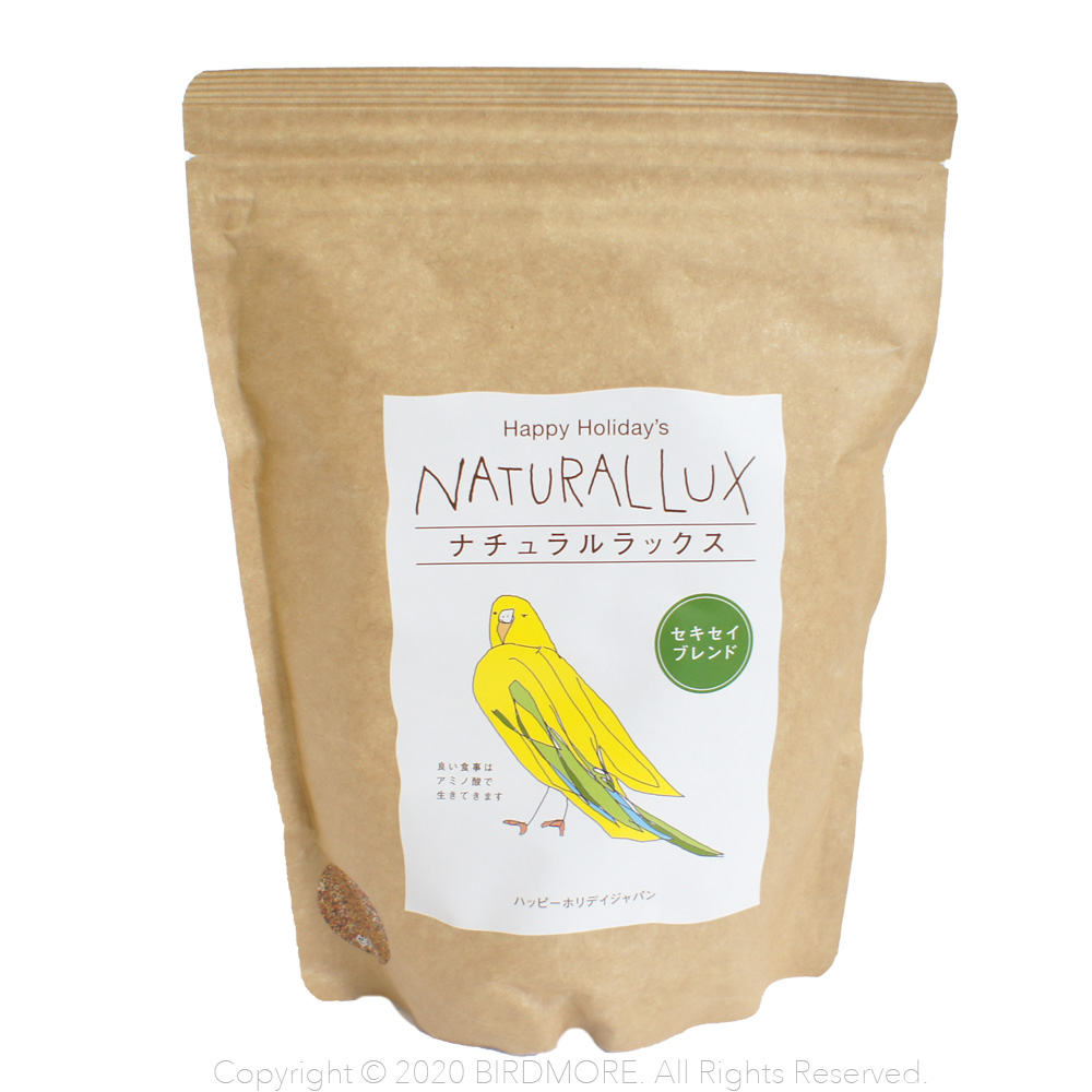 9992758【HHJ】ナチュラルラックス セキセイインコ用1L 鳥専門店 BIRD MORE