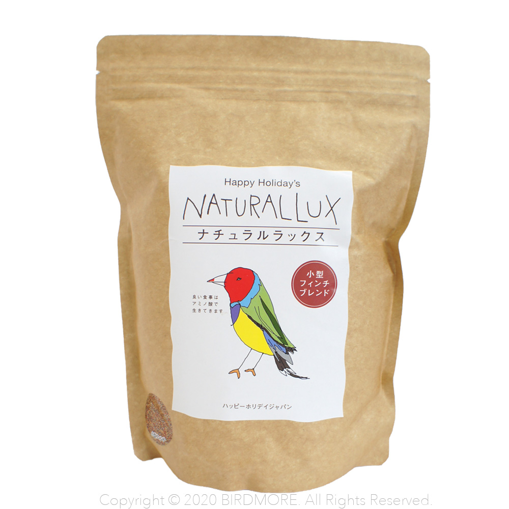 9993342【HHJ】ナチュラルラックス 小型フィンチ用1L 鳥専門店 BIRD MORE