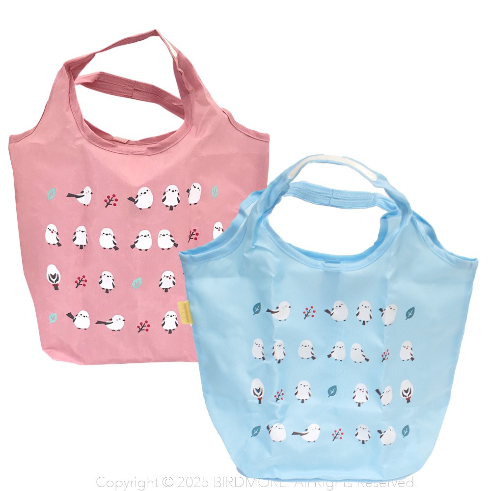 9998102【濱文様】★エコトート小/ちゃんこいシマエナガ