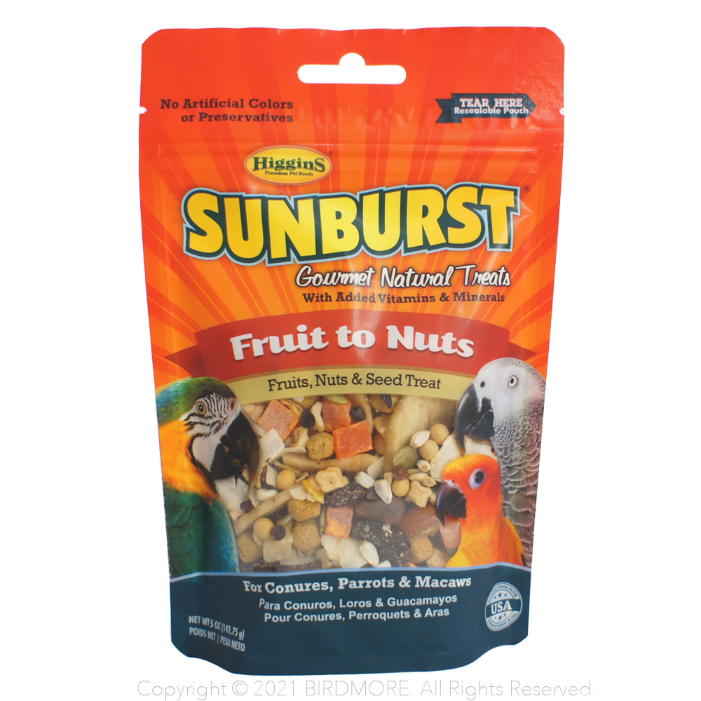 9998400【ヒギンズ】サンバースト フルーツトゥナッツ 141.75g