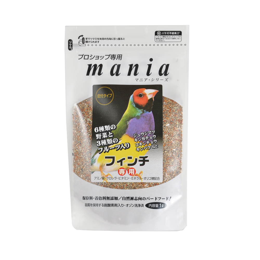 9998514●お取り寄せ●【黒瀬ペットフード】マニア/フィンチ専用　1L