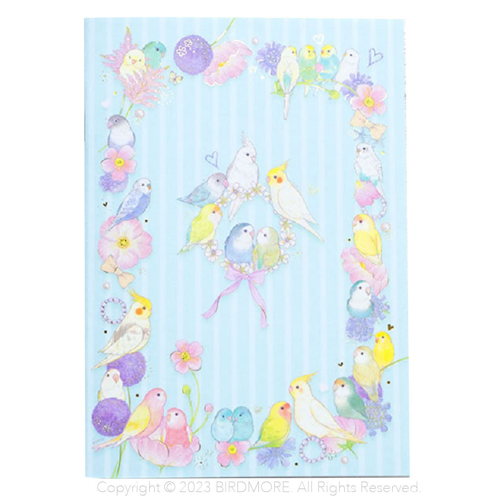 9999150【クローズ・ピン】B6ノート / フラワリー　NB-15720◆