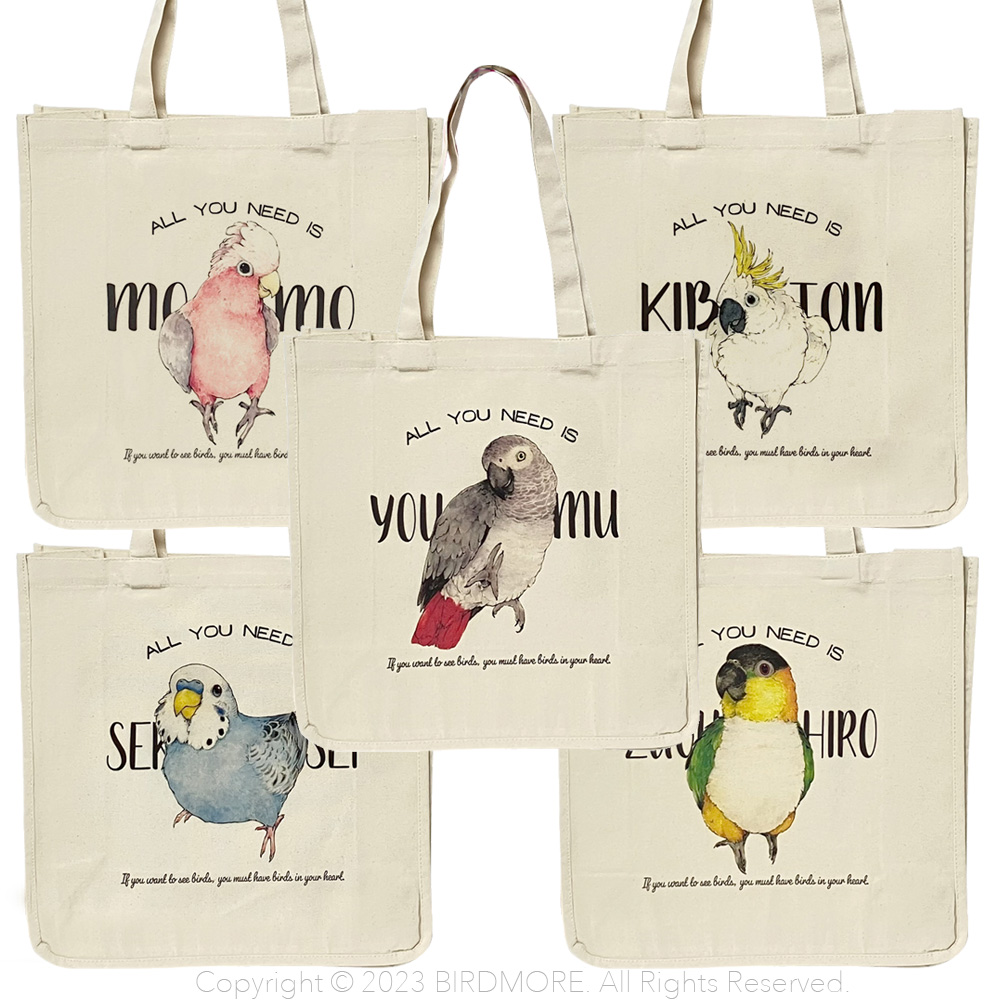 9999192【ゆとり屋】ホリデートート 第2弾 鳥専門店 BIRD MORE