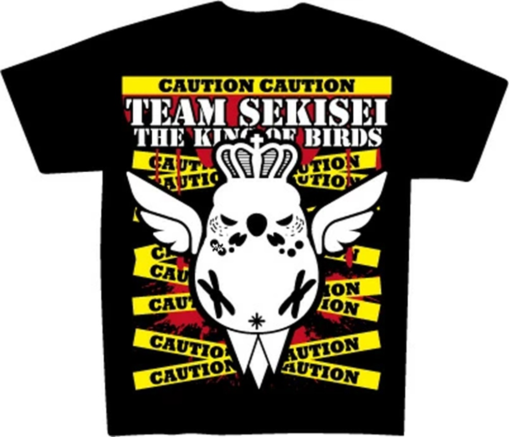 9999520【かんたろう】★Tシャツ/TEAMセキセイ KING