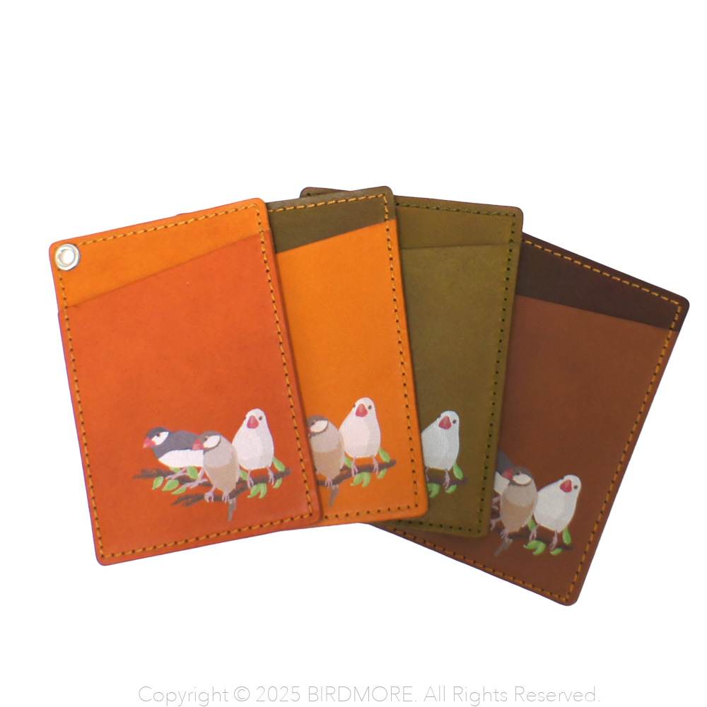 飼鳥用品専門店BIRDMORE(バードモア)/【あいうえ堂】☆パスケース