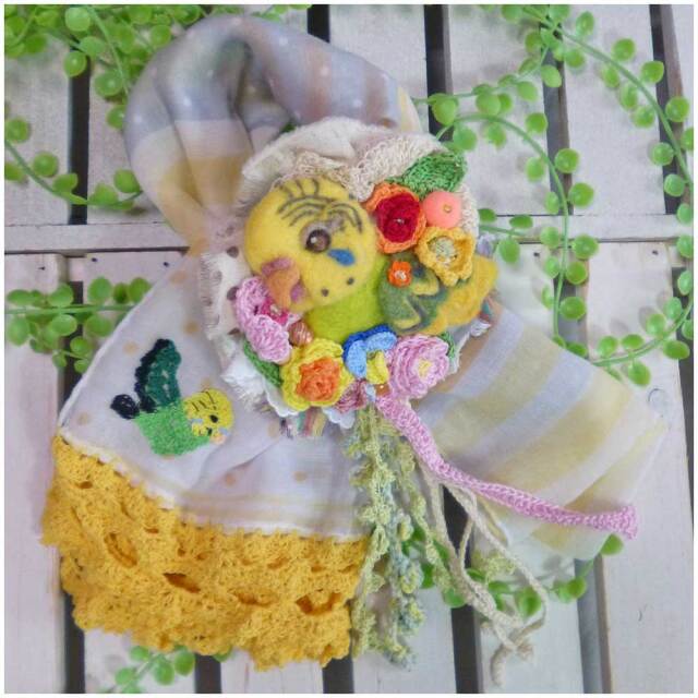 【あにまるめいと】★ガーゼストールセット／セキセイ