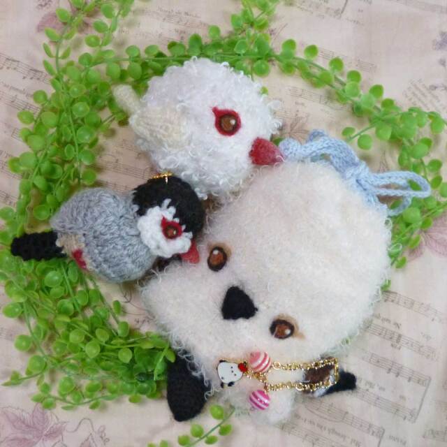 【あにまるめいと】★ギフトセット264C／文鳥、シマエナガ