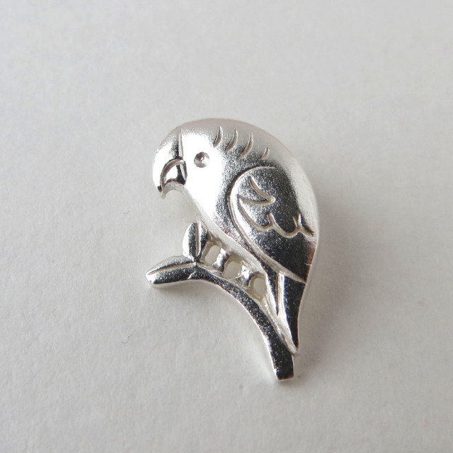 【HEE-HAW】シルバーミニTOP/サザナミインコ◆