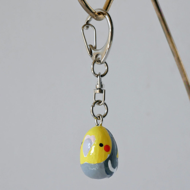 【HEE-HAW】★ インコ・キーホルダー/オカメ・ノーマル