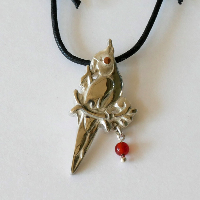 【HEE-HAW】★シルバーTOP(つる草)/オカメインコ