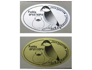 【まぢかるどりぃまぁ】シール/文鳥◆