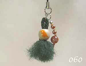 【珠とり屋】★ストラップ060/小鳥◆